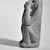  <em>Figurine of a Seated Monkey</em>, 1550-1070 B.C.E. or 664-525 B.C.E. Faience, 3 1/16 x 1 1/4 in. (7.8 x 3.2 cm). Brooklyn Museum, Charles Edwin Wilbour Fund, 08.480.74. Creative Commons-BY (Photo: Brooklyn Museum, CUR.08.480.74_NegG_bw.jpg)