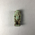  <em>Small Figure of Bes</em>, 664-31 B.C.E. Faience, 1 3/4 × 7/8 × 9/16 in. (4.5 × 2.2 × 1.4 cm). Brooklyn Museum, Charles Edwin Wilbour Fund, 08.480.88. Creative Commons-BY (Photo: , CUR.08.480.88_view01.jpg)