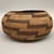 Elsie Lake (Pomo). <em>Coiled Globular Basket</em>. Willow, sedge root, redbud bark, 4 3/8 × 9 1/4 × 9 1/4 in. (11.1 × 23.5 × 23.5 cm). Brooklyn Museum, Museum Expedition 1908, Museum Collection Fund, 08.491.8639. Creative Commons-BY (Photo: Brooklyn Museum, CUR.08.491.8639.jpg)