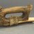 Nuu-chah-nulth, Ehattesaht. <em>Hand Adze with Blade</em>, 19th century. Hardwood, bear bone, twine, pigment, iron, 4 1/4 x 2 1/4 x 11 1/2 in. (10.8 x 5.7 x 29.2 cm). Brooklyn Museum, Museum Expedition 1908, Museum Collection Fund, 08.491.8874. Creative Commons-BY (Photo: Brooklyn Museum, CUR.08.491.8874.jpg)