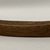Haida. <em>Toy Boat</em>, late 19th- early 20th century. Wood, 1 5/8 × 8 1/2 × 2 1/16 in. (4.1 × 21.6 × 5.2 cm). Brooklyn Museum, Museum Expedition 1908, Museum Collection Fund, 08.491.8907. Creative Commons-BY (Photo: Brooklyn Museum, CUR.08.491.8907_view02.jpg)