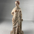 Possibly Greek. <em>Statue of a Woman</em>, 4th-3rd century B.C.E. or 19th century C.E. Terracotta, pigment, 9 1/16 × 3 13/16 × 2 3/8 in. (23 × 9.7 × 6.1 cm). Brooklyn Museum, Gift of A. Augustus Healy, 09.16. Creative Commons-BY (Photo: Brooklyn Museum, CUR.09.16_view01.jpeg)