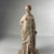 Possibly Greek. <em>Statue of a Woman</em>, 4th-3rd century B.C.E. or 19th century C.E. Terracotta, pigment, 9 1/16 × 3 13/16 × 2 3/8 in. (23 × 9.7 × 6.1 cm). Brooklyn Museum, Gift of A. Augustus Healy, 09.16. Creative Commons-BY (Photo: Brooklyn Museum, CUR.09.16_view02.jpeg)