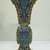  <em>Tall Slender Vase and Smaller Container</em>, late 18th century. Cloisonné enamel on copper alloy, At top: 14 x 6 5/16 in. (35.5 x 16 cm). Brooklyn Museum, Gift of Samuel P. Avery, 09.481a-b. Creative Commons-BY (Photo: Brooklyn Museum, CUR.09.481a.jpg)