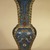  <em>Large Trumpet Baluster Shaped Vase</em>, 1664-1722. Cloisonné enamel on copper alloy, 21 1/2 x 15 3/16 in. (54.6 x 38.5 cm). Brooklyn Museum, Gift of Samuel P. Avery, 09.579. Creative Commons-BY (Photo: Brooklyn Museum, CUR.09.579.jpg)