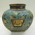  <em>Medium sized Quadrilateral Vase and Cover</em>, 18th century. Cloisonné enamel on copper alloy, 9 5/8 x 7 15/16 in. (24.5 x 20.2 cm). Brooklyn Museum, Gift of Samuel P. Avery, 09.597. Creative Commons-BY (Photo: Brooklyn Museum, CUR.09.597_view3.jpg)