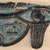  <em>Wadjet-eye Amulet</em>, 664–332 B.C.E. Faience, 3 1/2 x 5 1/8 x 9/16 in. (8.9 x 13 x 1.4 cm). Brooklyn Museum, Museum Collection Fund, 09.877. Creative Commons-BY (Photo: Brooklyn Museum, CUR.09.877.jpg)