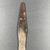  <em>Dagger or Spear Head</em>, ca. 3800–3500 B.C.E. Flint, 1 3/4 × 9 15/16 in. (4.5 × 25.2 cm). Brooklyn Museum, Charles Edwin Wilbour Fund, 09.889.125. Creative Commons-BY (Photo: Brooklyn Museum, CUR.09.889.125_overall01.jpg)