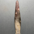  <em>Dagger or Spear Head</em>, ca. 3800–3500 B.C.E. Flint, 1 3/4 × 9 15/16 in. (4.5 × 25.2 cm). Brooklyn Museum, Charles Edwin Wilbour Fund, 09.889.125. Creative Commons-BY (Photo: Brooklyn Museum, CUR.09.889.125_overall02.jpg)