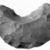  <em>Crescent Shape Implement</em>, ca. 3100-2675 B.C.E. or ca. 2675-2170 B.C.E. Chert, Length: 1 3/4 in. (4.5 cm). Brooklyn Museum, Charles Edwin Wilbour Fund, 09.889.156. Creative Commons-BY (Photo: , CUR.09.889.156_NegID_07.447.965GRPA_print_cropped_bw.jpg)