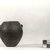  <em>Ovoid Vase with Two Small Perforated Handles</em>, ca. 3500-3300 B.C.E. Basalt, 2 9/16 x Diam. 2 3/8 in. (6.5 x 6.1 cm). Brooklyn Museum, Charles Edwin Wilbour Fund, 09.889.24. Creative Commons-BY (Photo: Brooklyn Museum, CUR.09.889.24_NegB_print_bw.jpg)