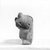  <em>Figurine of a Hippopotamus</em>, ca. 4400-3100 B.C.E. Terracotta, 1 15/16 x 1 x 4 3/16 in. (5 x 2.6 x 10.7 cm). Brooklyn Museum, Charles Edwin Wilbour Fund, 09.889.326. Creative Commons-BY (Photo: Brooklyn Museum, CUR.09.889.326_NegA_print_bw.jpg)