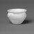  <em>Pear-Shaped Kohl Pot</em>, ca. 1938-1630 B.C.E. Egyptian alabaster (calcite), 7/8 in. (2.3 cm) high x 1 3/16 in. (3 cm) diameter. Brooklyn Museum, Charles Edwin Wilbour Fund, 09.889.39. Creative Commons-BY (Photo: Brooklyn Museum, CUR.09.889.39_NegA_print_bw.jpg)