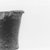  <em>Cylindrical Vase</em>, ca. 3100-2675 B.C.E. Terracotta, 2 13/16 x Diam. 3 1/16 in. (7.1 x 7.8 cm). Brooklyn Museum, Charles Edwin Wilbour Fund, 09.889.456. Creative Commons-BY (Photo: Brooklyn Museum, CUR.09.889.456_NegA_print_bw.jpg)