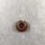  <em>Penannular Earring or Hair Ring</em>. Carnelian, 1/4 × 11/16 in. (0.6 × 1.7 cm). Brooklyn Museum, Charles Edwin Wilbour Fund, 09.889.839.7. Creative Commons-BY (Photo: , CUR.09.889.839.7_view02.jpg)