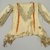 Pawnee. <em>Shirt</em>, late 19th-early 20th century. Buckskin, pigment, 32 x 16 in. (81.3 x 40.6 cm). Brooklyn Museum, Museum Expedition 1911, Museum Collection Fund, 11.694.9022. Creative Commons-BY (Photo: Brooklyn Museum, CUR.11.694.9022_view1.jpg)