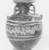Greek. <em>Aryballos</em>, late 6th-early 4th century B.C.E. Glass, 2 5/8 × Diam. 2 in. (6.7 × 5.1 cm). Brooklyn Museum, Purchased with funds given by Robert B. Woodward, 12.12. Creative Commons-BY (Photo: Brooklyn Museum, CUR.12.12_negA_bw.jpg)