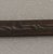 Ainu. <em>Long Plain Prayer Stick</em>. Wood, 13/16 x 12 9/16 in. (2 x 31.9 cm). Brooklyn Museum, Gift of Herman Stutzer, 12.218. Creative Commons-BY (Photo: Brooklyn Museum, CUR.12.218_top.jpg)