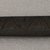 Ainu. <em>Long Prayer Stick</em>. Soft wood, 1 1/8 x 11 3/4 in. (2.8 x 29.8 cm). Brooklyn Museum, Gift of Herman Stutzer, 12.220. Creative Commons-BY (Photo: Brooklyn Museum, CUR.12.220_top.jpg)