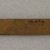 Ainu. <em>Long Light Prayer Stick</em>. Wood, 1 1/8 x 14 13/16 in. (2.9 x 37.7 cm). Brooklyn Museum, Gift of Herman Stutzer, 12.224. Creative Commons-BY (Photo: Brooklyn Museum, CUR.12.224_bottom.jpg)