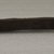 Ainu. <em>Long Prayer Stick</em>. Wood, 2 5/8 x 1 1/16 x 19 15/16 in. (6.6 x 2.7 x 50.6 cm). Brooklyn Museum, Gift of Herman Stutzer, 12.225. Creative Commons-BY (Photo: Brooklyn Museum, CUR.12.225_bottom.jpg)
