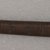 Ainu. <em>Long Prayer Stick</em>. Wood, 13/16 x 13 15/16 in. (2.1 x 35.4 cm). Brooklyn Museum, Gift of Herman Stutzer, 12.235. Creative Commons-BY (Photo: Brooklyn Museum, CUR.12.235_top.jpg)