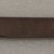 Ainu. <em>Long Straight Prayer Stick</em>. Wood, 1 x 12 5/16 in. (2.5 x 31.2 cm). Brooklyn Museum, Gift of Herman Stutzer, 12.239. Creative Commons-BY (Photo: Brooklyn Museum, CUR.12.239_bottom.jpg)