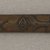 Ainu. <em>Long Straight Prayer Stick</em>. Wood, 1 x 13 1/4 in. (2.6 x 33.6 cm). Brooklyn Museum, Gift of Herman Stutzer, 12.250. Creative Commons-BY (Photo: Brooklyn Museum, CUR.12.250_top.jpg)