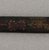 Ainu. <em>Long Straight Prayer Stick</em>. Wood, 1 x 14 5/16 in. (2.6 x 36.3 cm). Brooklyn Museum, Gift of Herman Stutzer, 12.253. Creative Commons-BY (Photo: Brooklyn Museum, CUR.12.253_top.jpg)