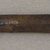 Ainu. <em>Long Plain Prayer Stick</em>. Wood, 7/8 x 12 in. (2.2 x 30.5 cm). Brooklyn Museum, Gift of Herman Stutzer, 12.264. Creative Commons-BY (Photo: Brooklyn Museum, CUR.12.264_bottom.jpg)