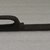 Ainu. <em>Long Straight Prayer Stick</em>. Wood, 1 3/16 x 14 5/16 in. (3 x 36.4 cm). Brooklyn Museum, Gift of Herman Stutzer, 12.266. Creative Commons-BY (Photo: Brooklyn Museum, CUR.12.266_side.jpg)