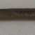 Ainu. <em>Long Curved Prayer Stick</em>. Wood, 1 x 14 5/16 in. (2.5 x 36.4 cm). Brooklyn Museum, Gift of Herman Stutzer, 12.272. Creative Commons-BY (Photo: Brooklyn Museum, CUR.12.272_bottom.jpg)