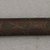 Ainu. <em>Long Narrow Prayer Stick</em>. Wood, 7/8 x 11 3/4 in. (2.3 x 29.8 cm). Brooklyn Museum, Gift of Herman Stutzer, 12.274. Creative Commons-BY (Photo: Brooklyn Museum, CUR.12.274_top.jpg)