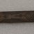 Ainu. <em>Long Straight Prayer Stick</em>. Wood, 13/16 x 11 3/16 in. (2.1 x 28.4 cm). Brooklyn Museum, Gift of Herman Stutzer, 12.276. Creative Commons-BY (Photo: Brooklyn Museum, CUR.12.276_top.jpg)