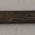 Ainu. <em>Long Straight Prayer Stick</em>. Wood, 1 1/8 x 13 1/16 in. (2.9 x 33.2 cm). Brooklyn Museum, Gift of Herman Stutzer, 12.278. Creative Commons-BY (Photo: Brooklyn Museum, CUR.12.278_top.jpg)