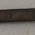 Ainu. <em>Long Straight Prayer Stick</em>. Wood, 15/16 x 13 7/16 in. (2.4 x 34.2 cm). Brooklyn Museum, Gift of Herman Stutzer, 12.279. Creative Commons-BY (Photo: Brooklyn Museum, CUR.12.279_top.jpg)