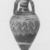  <em>Amphora</em>, 5th century B.C.E. Glass, 3 9/16 x Diam. 1 15/16 in. (9.1 x 5 cm). Brooklyn Museum, Purchased with funds given by Robert B. Woodward, 12.27. Creative Commons-BY (Photo: Brooklyn Museum, CUR.12.27_negA_bw.jpg)