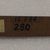 Ainu. <em>Long Straight Prayer Stick</em>. Wood, 1 3/16 x 13 1/8 in. (3 x 33.4 cm). Brooklyn Museum, Gift of Herman Stutzer, 12.286. Creative Commons-BY (Photo: Brooklyn Museum, CUR.12.286_bottom.jpg)