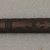 Ainu. <em>Long Straight Prayer Stick</em>. Wood, 7/8 x 12 11/16 in. (2.3 x 32.3 cm). Brooklyn Museum, Gift of Herman Stutzer, 12.292. Creative Commons-BY (Photo: Brooklyn Museum, CUR.12.292_top.jpg)