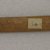 Ainu. <em>Prayer Stick</em>. Wood, 14 5/8 x 1 1/8 x 3/8 in. (37.1 x 2.8 x 1 cm). Brooklyn Museum, Gift of Herman Stutzer, 12.298. Creative Commons-BY (Photo: Brooklyn Museum, CUR.12.298_bottom.jpg)
