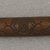 Ainu. <em>Long Natural Prayer Stick</em>. Wood, 13/16 x 12 3/16 in. (2 x 31 cm). Brooklyn Museum, Gift of Herman Stutzer, 12.304. Creative Commons-BY (Photo: Brooklyn Museum, CUR.12.304_top.jpg)