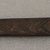Ainu. <em>Long Straight Prayer Stick</em>. Wood, 7/8 x 11 1/4 in. (2.2 x 28.5 cm). Brooklyn Museum, Gift of Herman Stutzer, 12.306. Creative Commons-BY (Photo: Brooklyn Museum, CUR.12.306_top.jpg)