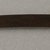 Ainu. <em>Prayer Stick</em>. Wood, 13 7/16 x 15/16 in. (34.2 x 2.4 cm). Brooklyn Museum, Gift of Herman Stutzer, 12.316. Creative Commons-BY (Photo: Brooklyn Museum, CUR.12.316_bottom.jpg)