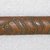 Ainu. <em>Prayer Stick</em>. Wood, 1 3/16 x 13 3/4 in. (3 x 35 cm). Brooklyn Museum, Gift of Herman Stutzer, 12.322. Creative Commons-BY (Photo: Brooklyn Museum, CUR.12.322_top.jpg)
