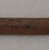 Ainu. <em>Prayer Stick</em>. Wood, 1 x 12 13/16 in. (2.6 x 32.5 cm). Brooklyn Museum, Gift of Herman Stutzer, 12.323. Creative Commons-BY (Photo: Brooklyn Museum, CUR.12.323_bottom.jpg)