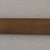 Ainu. <em>Light Prayer Stick</em>. Wood, 1 1/8 x 13 3/16 in. (2.9 x 33.5 cm). Brooklyn Museum, Gift of Herman Stutzer, 12.328. Creative Commons-BY (Photo: Brooklyn Museum, CUR.12.328_bottom.jpg)