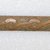 Ainu. <em>Light Prayer Stick</em>. Wood, 1 1/8 x 13 3/16 in. (2.9 x 33.5 cm). Brooklyn Museum, Gift of Herman Stutzer, 12.328. Creative Commons-BY (Photo: Brooklyn Museum, CUR.12.328_top.jpg)