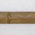 Ainu. <em>Light Prayer Stick</em>. Wood, 1 3/16 x 14 9/16 in. (3 x 37 cm). Brooklyn Museum, Gift of Herman Stutzer, 12.330. Creative Commons-BY (Photo: Brooklyn Museum, CUR.12.330_top.jpg)