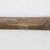 Ainu. <em>Prayer Stick</em>. Wood, 1 3/16 x 14 5/16 in. (3 x 36.3 cm). Brooklyn Museum, Gift of Herman Stutzer, 12.333. Creative Commons-BY (Photo: Brooklyn Museum, CUR.12.333_top.jpg)