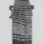 <em>Cylindrical Alabastron</em>, late 6th-early 4th century B.C.E. Glass, 1 5/16 x 1 3/16 x 4 in. (3.4 x 3 x 10.2 cm). Brooklyn Museum, Purchased with funds given by Robert B. Woodward, 12.39. Creative Commons-BY (Photo: Brooklyn Museum, CUR.12.39_negA_bw.jpg)